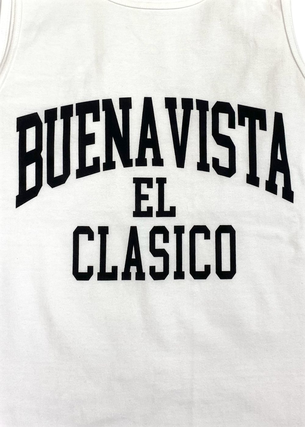 【ラスト1点】BV college tanc (WHITE) / カレッジ ロゴ タンクトップ