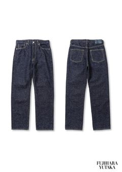 WW Ⅱ DENIM PANTS (INDIGO BLUE) / ベルベルジン - New Manualディレクター - 藤原 裕 監修 デニムパンツ
