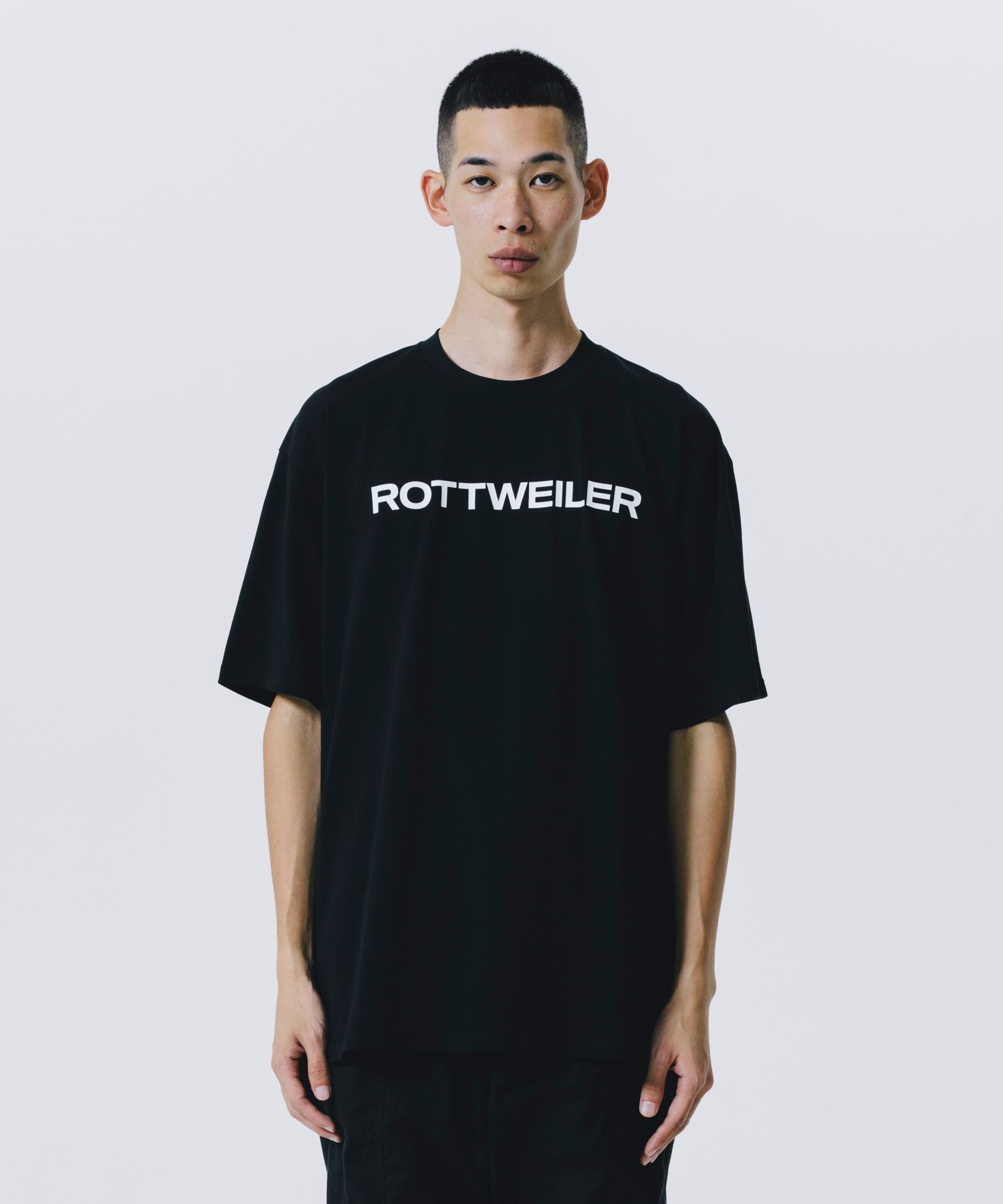 ROTTWEILER - R9 LOGO TEE (BLACK) / オリジナル Tシャツ | LOOPHOLE
