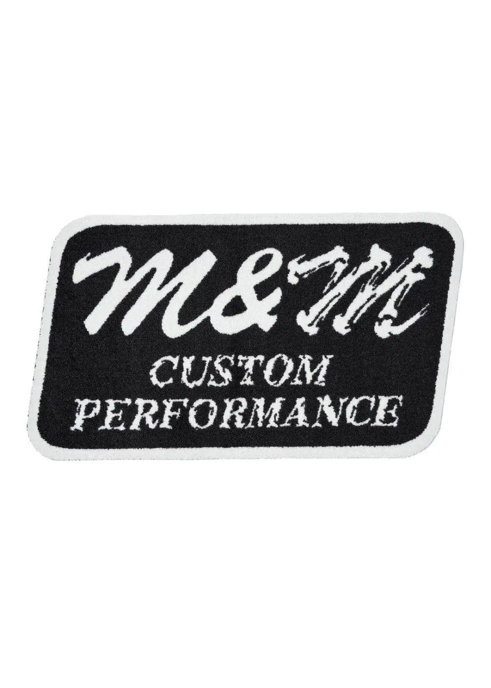 ×MASSES RAG (BLACK) / マシス コラボレーション ラグマット