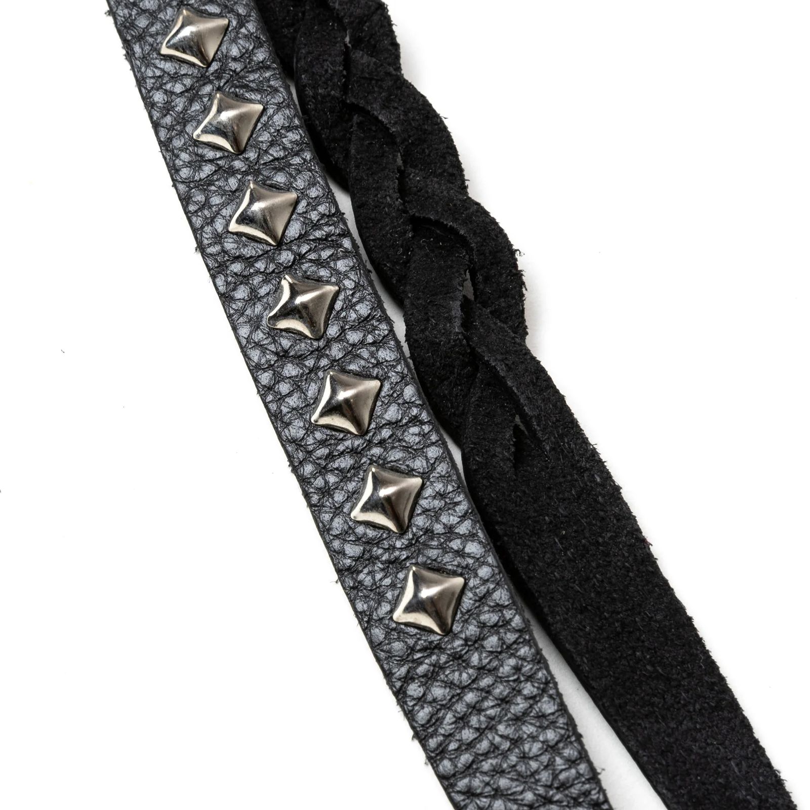 FLOWER STUDS LEATHER KEY HOLDER/フラワースタッズ レザー
