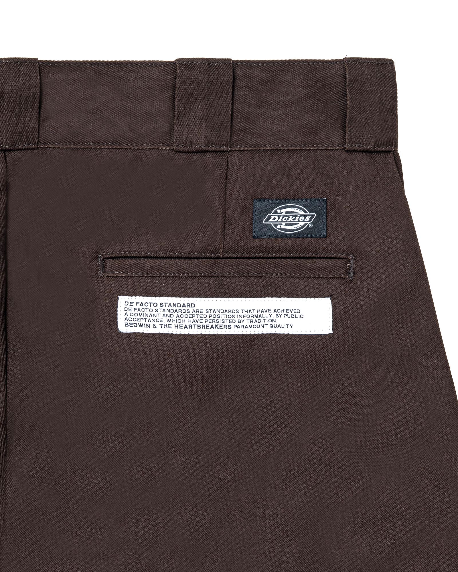 DICKIES 10L TC PANTS "THUNDERS" (D.BROWN) / ディッキーズ コラボ チノパンツ
