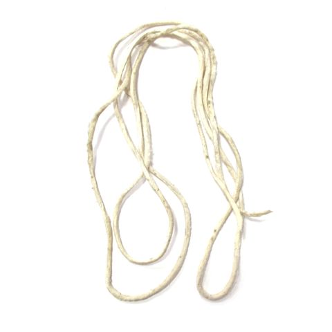 Deer Skin Code (WHITE) / 鹿革紐