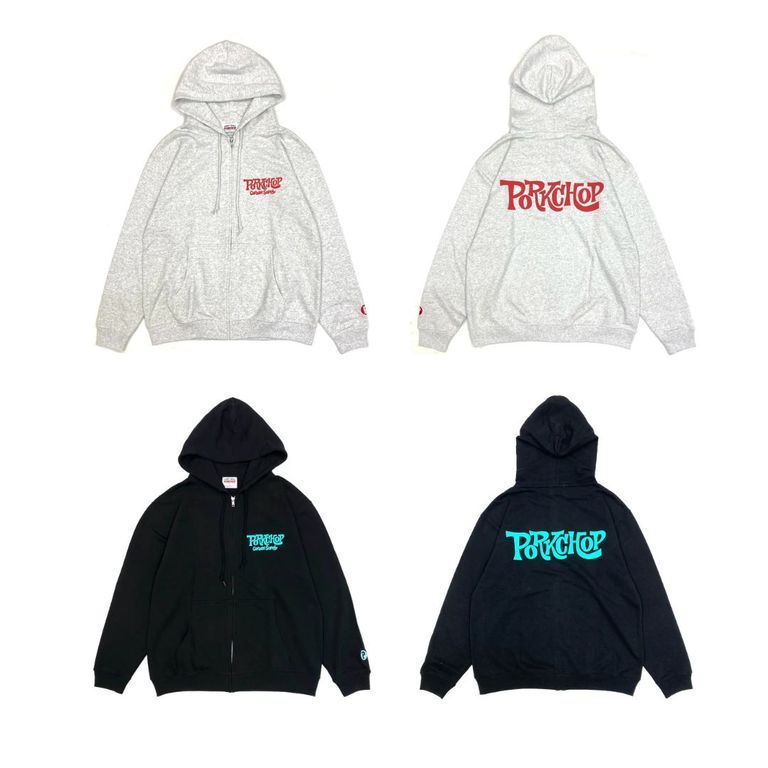 PORKCHOP GARAGE SUPPLY 新作販売告知 / アウター代わりに使えるZIPパーカーは価格面でも魅力的。