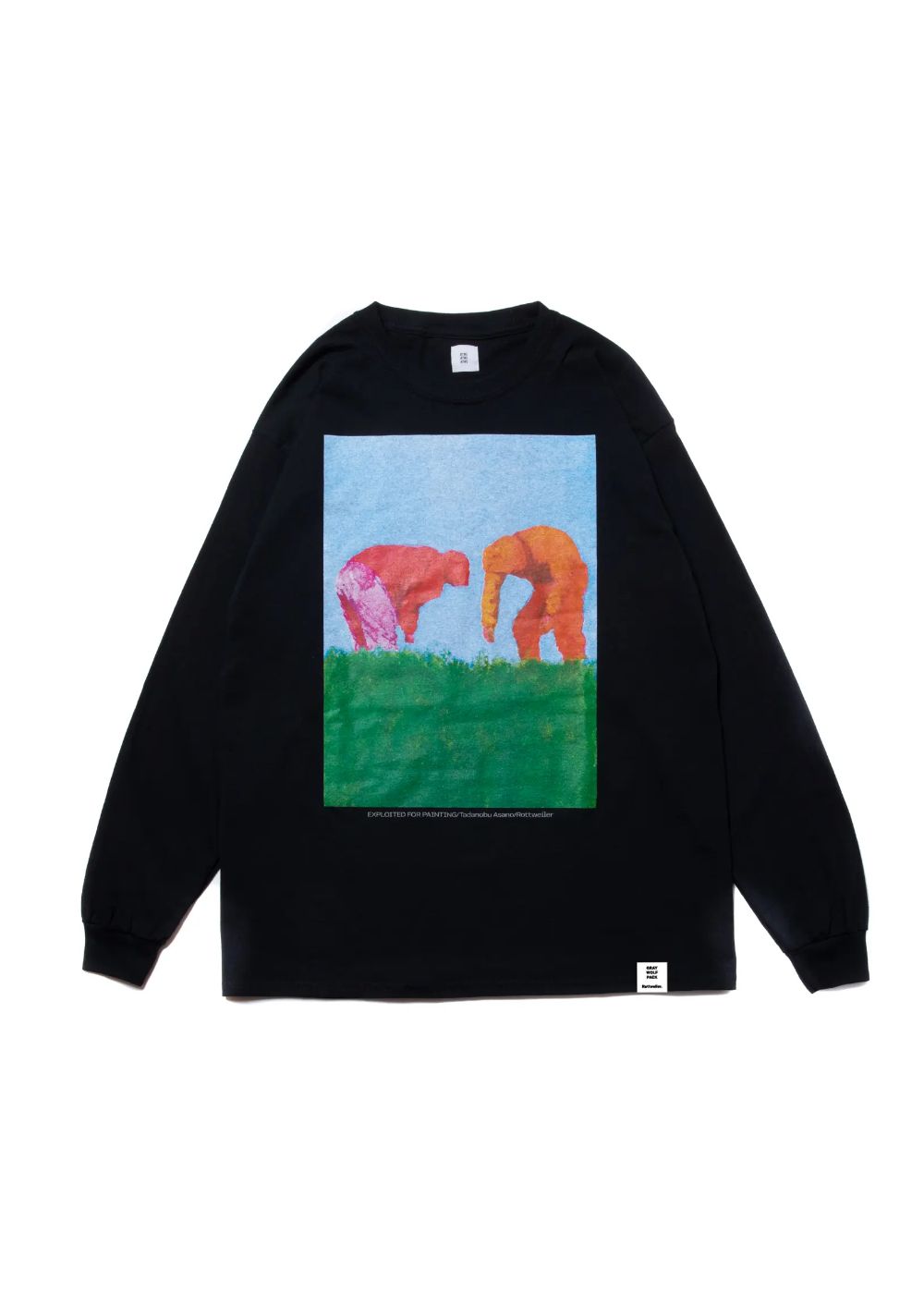 × Tadanobu Asano GARDENER LS TEE (BLACK) / 浅野忠信 コラボロンT (ガーデナー)