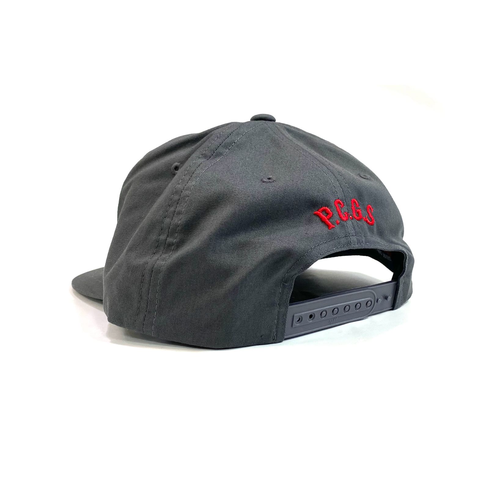 Through and Through CAP (CHARCOAL) / ロゴ プリント キャップ