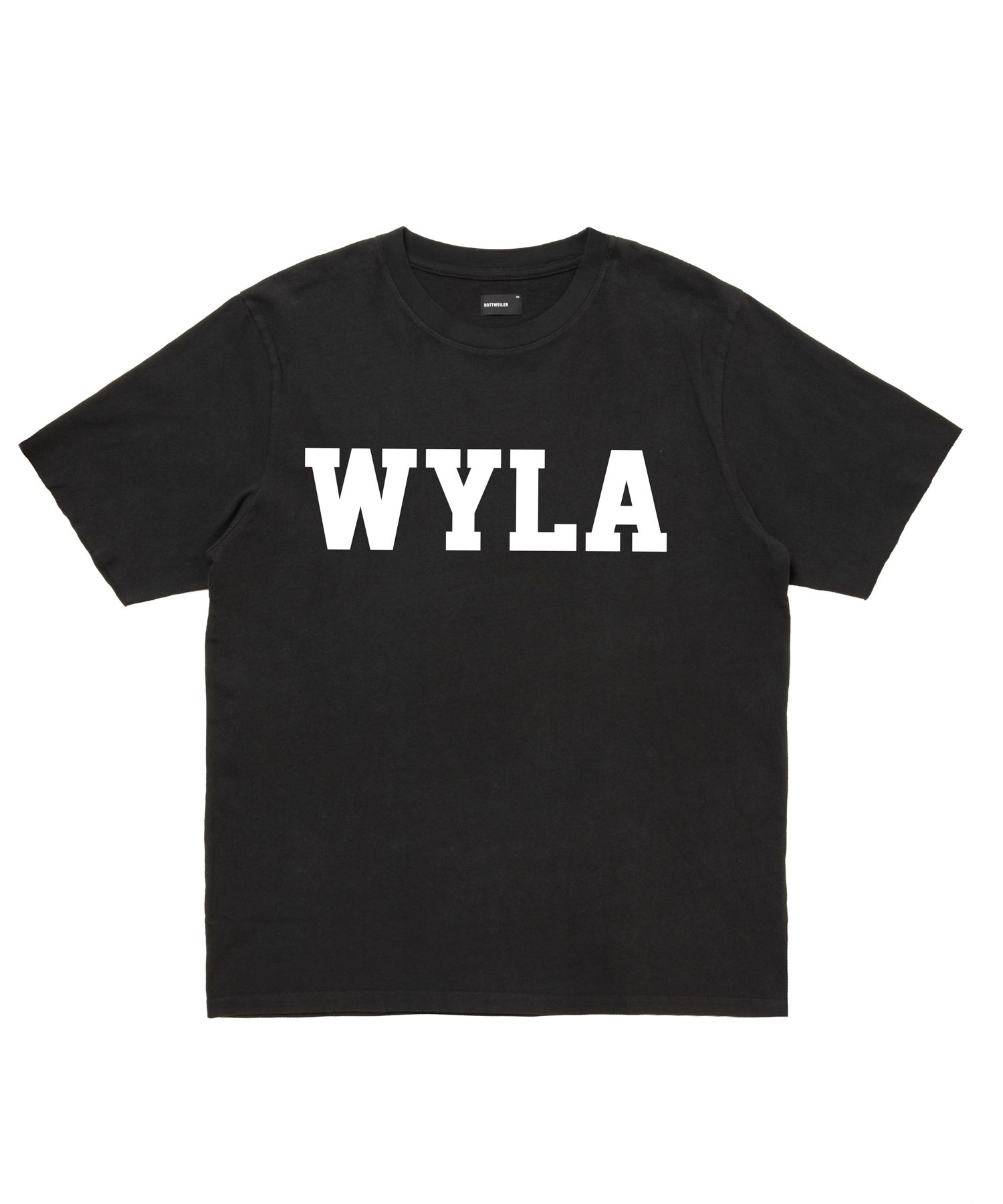 COLLEGE TEE (BLACK) / プリント Tシャツ
