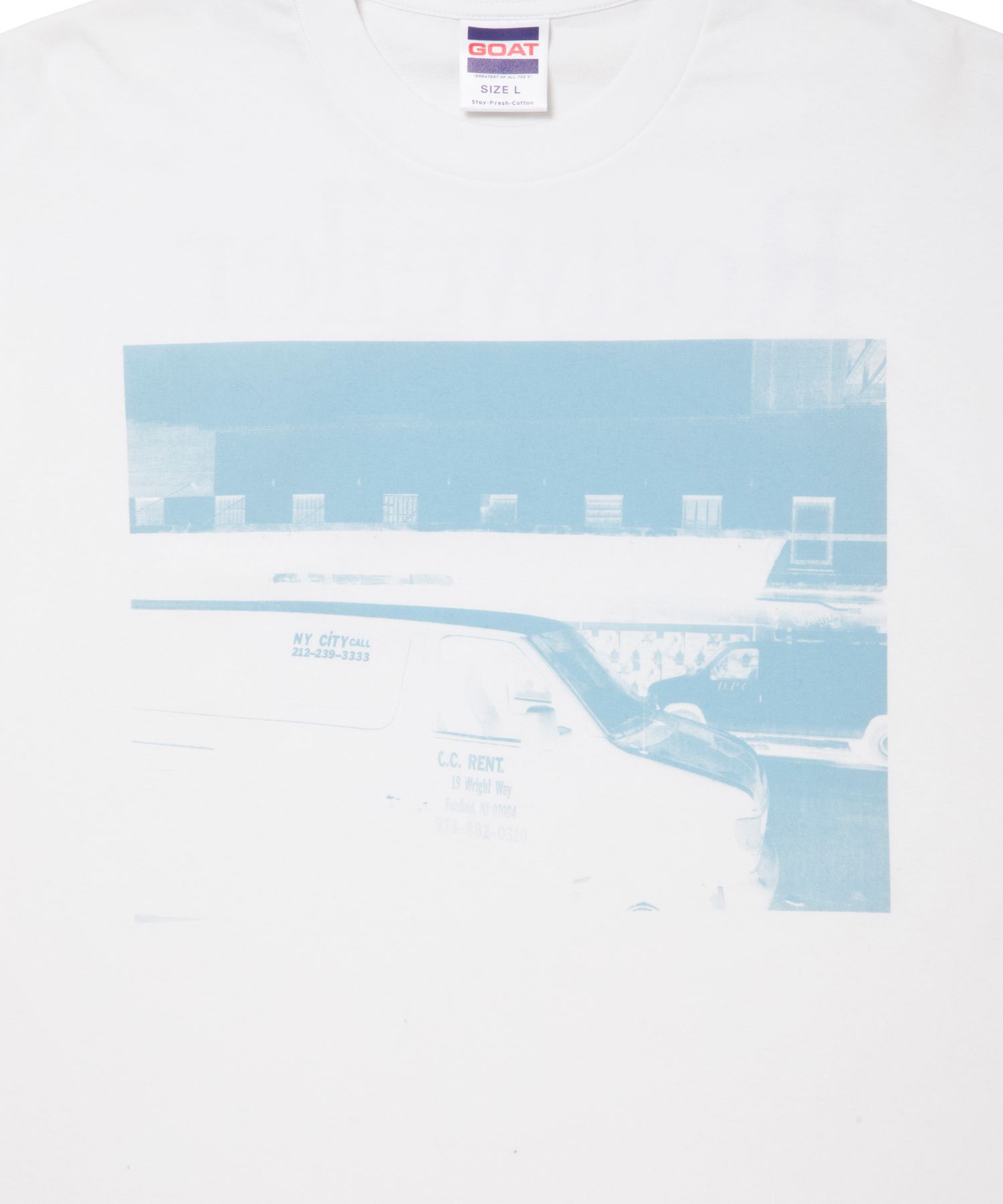 AMERICAN PHOTO TEE (SAX) / フォト プリント Tシャツ