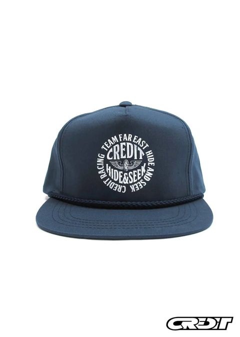 × CREDIT WORK CAP (NAVY) / クレジット コラボキャップ
