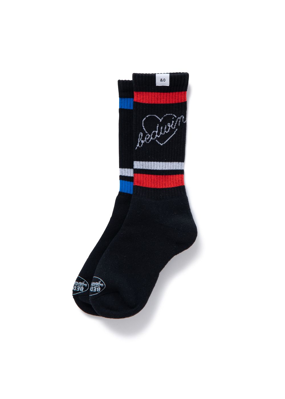 J.ANDRE Ex.2pcs PACK SOCKS "LARRY" (MIX) / ×ジャン アンドレ コラボ 2パック ソックス