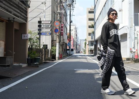 2024 AUTUMN SHIRT STYLE-HIDE AND SEEK / OMBRE CHECK L/S SHIRT