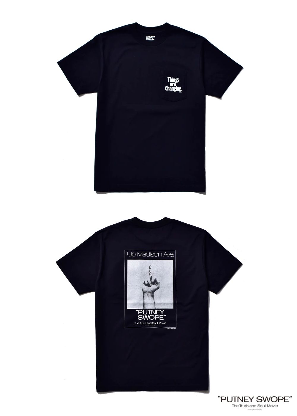 Putney Swope Poke Tee (BLACK) / ×パトニー・スウォープ×スティーロ コラボTシャツ