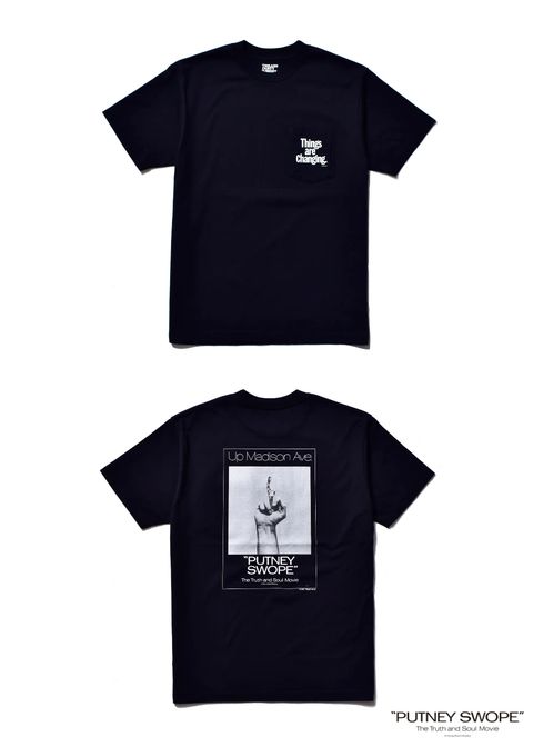 Putney Swope Poke Tee (BLACK) / ×パトニー・スウォープ×スティーロ コラボTシャツ