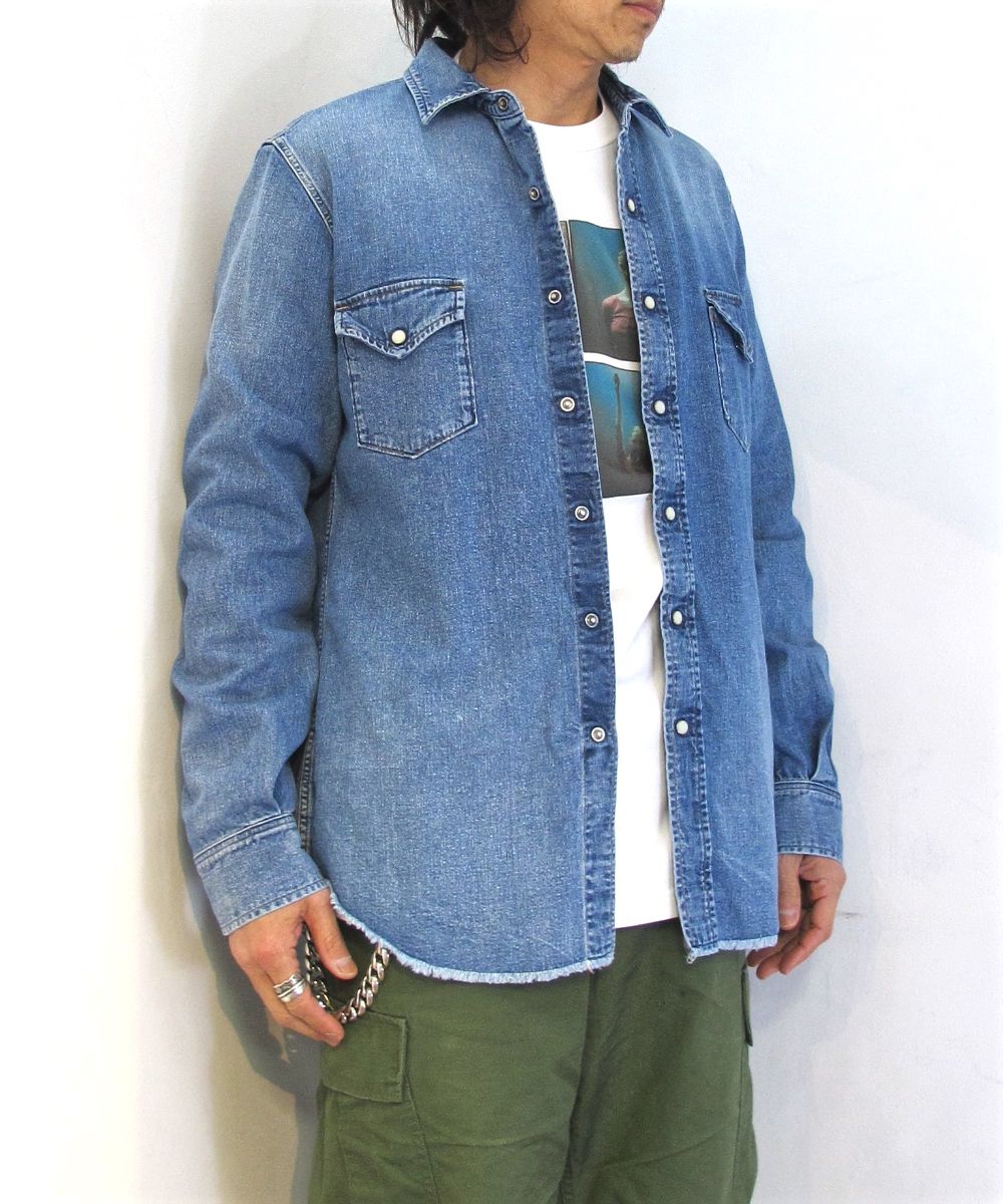 MINEDENIM - DENIM WESTERN SH USD (LUD) / デニムウエスタンシャツ ...