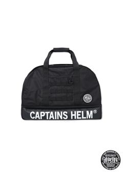 【ラスト1点】× RAIN OR SHINE TRAVEL BOSTON BAG (BLACK) / レインオアシャイン コラボ ボストンバッグ