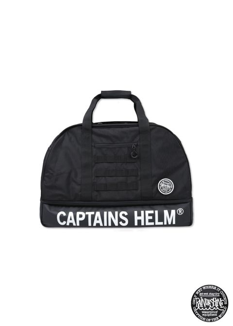 × RAIN OR SHINE TRAVEL BOSTON BAG (BLACK) / レインオアシャイン コラボ ボストンバッグ