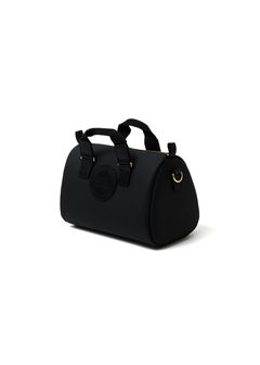 SYNTHETIC LEATHER MINI BOSTON BAG (BLACK) / フェイクレザー ミニ ボストンバッグ