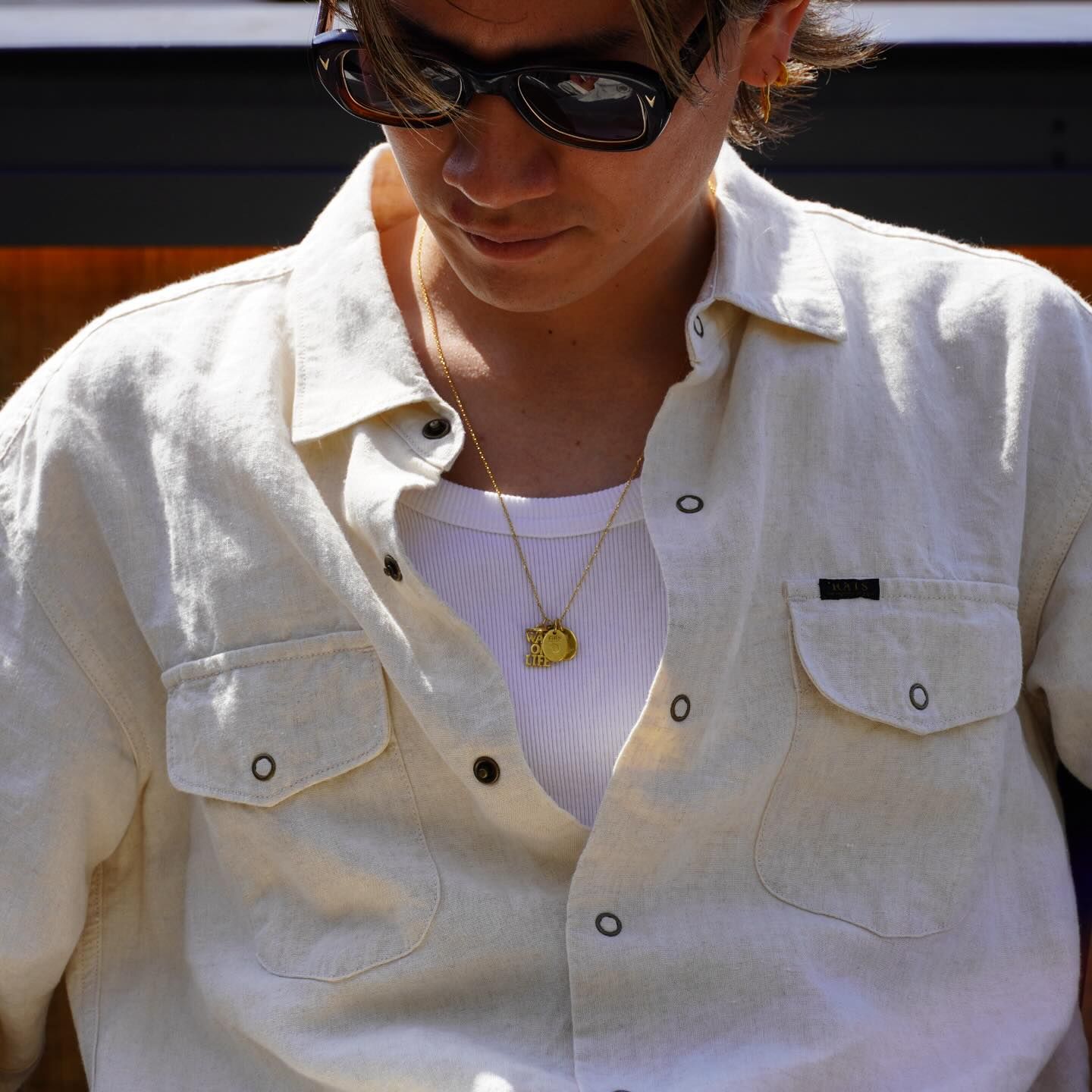 ZOOMER (CLEAR BROWN) / オリジナル サングラス