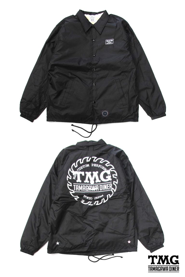 M&M CUSTOM PERFORMANCE - BOA WINDBREAKER (BLACK) / ×TAMAGAWA DINER 