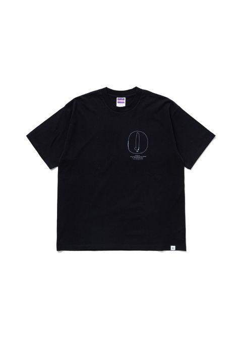 S/S PRINTED TEE "GUMMO" (BLACK) / ×YUTA YAMANO コラボ Tシャツ
