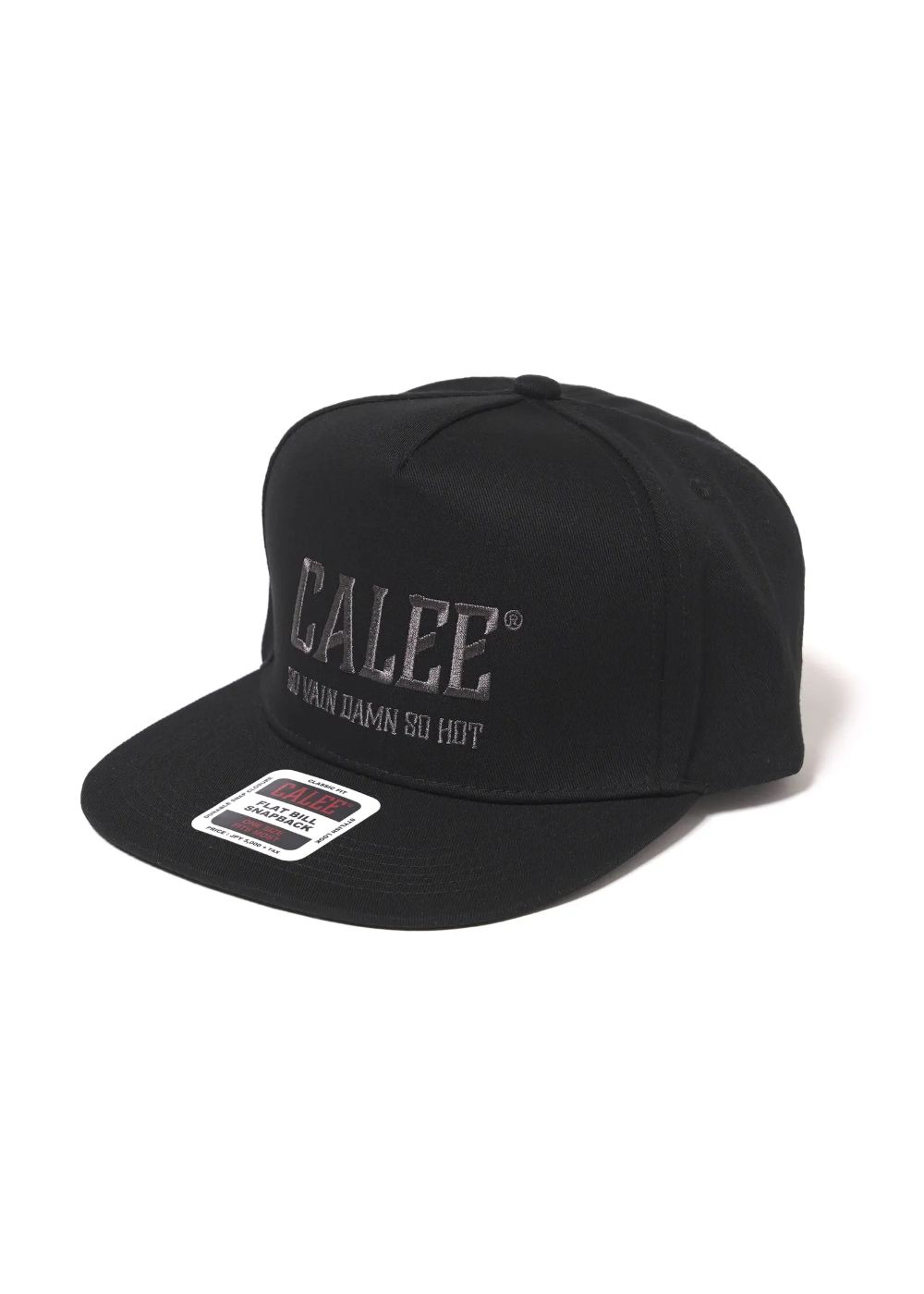 CALEE NATIONAL LOGO SOUVENIR CAP (CHARCOAL) / オリジナル ロゴ刺繍 キャップ