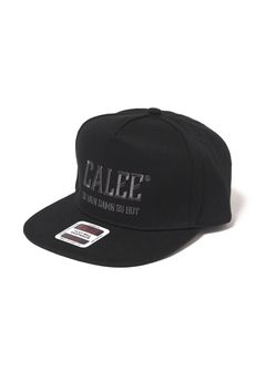 CALEE NATIONAL LOGO SOUVENIR CAP (CHARCOAL) / オリジナル ロゴ刺繍 キャップ