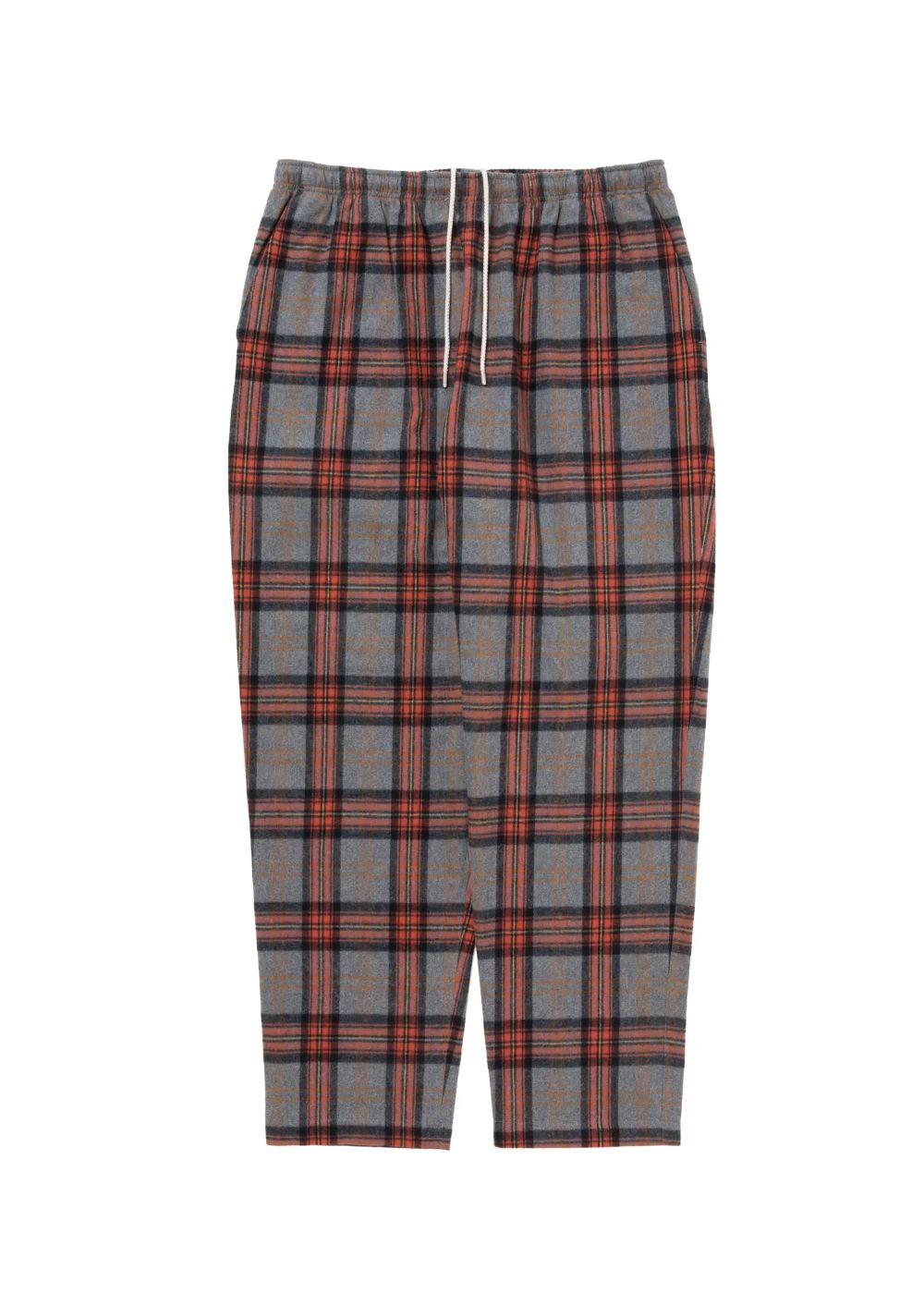 R9 NEL CHECK PANTS (GRAY) / チェック イージーパンツ