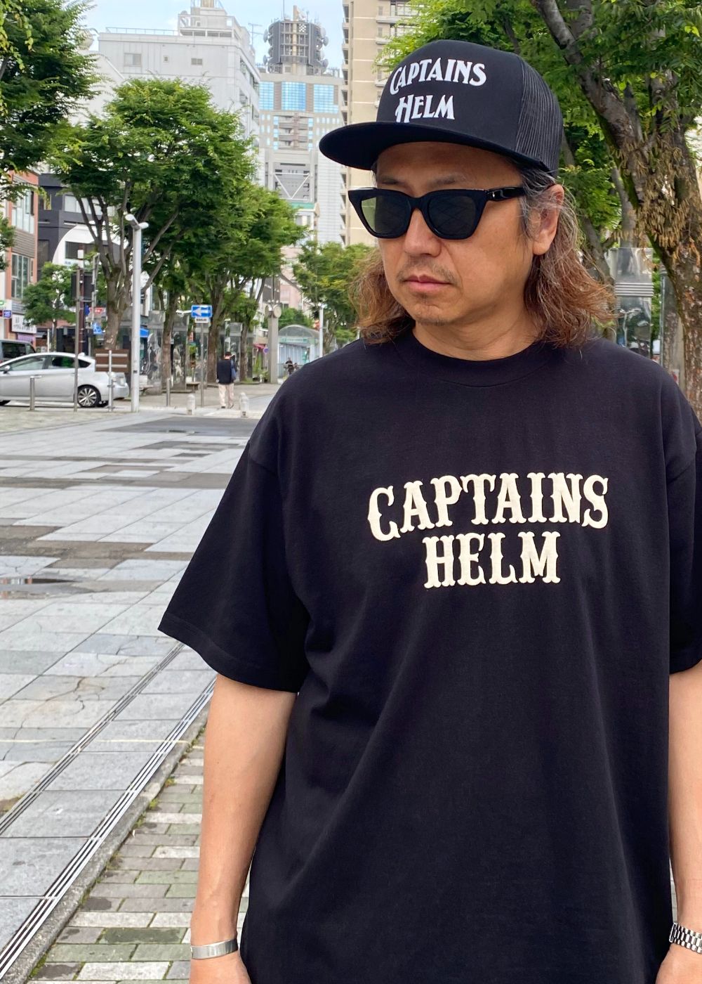 LOGO MESH CAP (BLACK) / ロゴ メッシュ キャップ