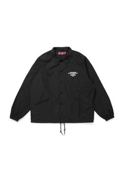 Coaches Jacket (BLACK) / ナイロン コーチ ジャケット / セットアップ可能