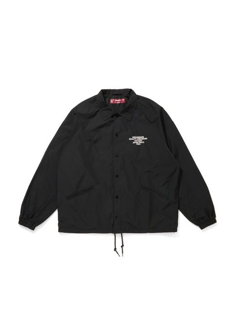 Coaches Jacket (BLACK) / ナイロン コーチ ジャケット / セットアップ可能