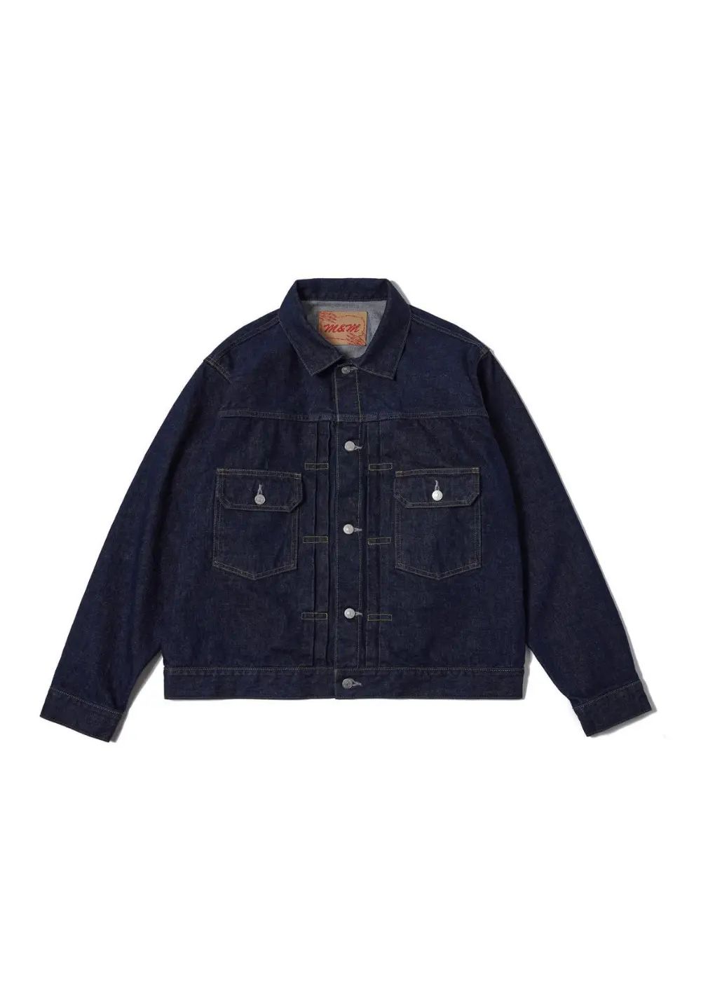 DENIM 2ND JKT (×MASSES) (INDIGO 1WASH) / マシス コラボレーション デニムジャケット