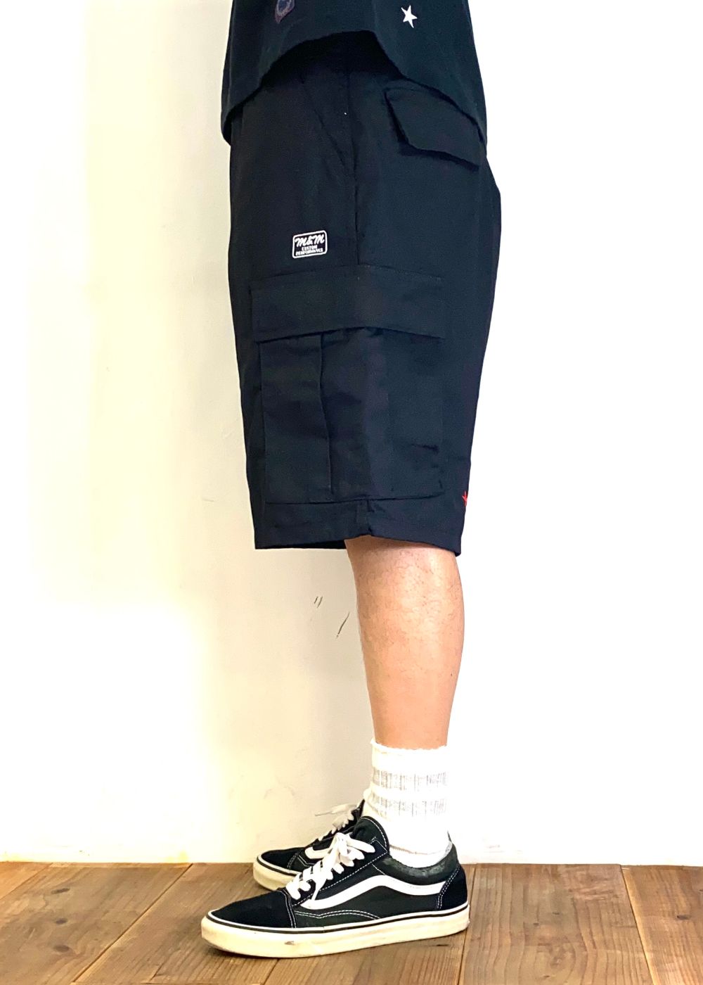 B.D.U. Shorts (BLACK) / ミリタリー カーゴ ショーツ