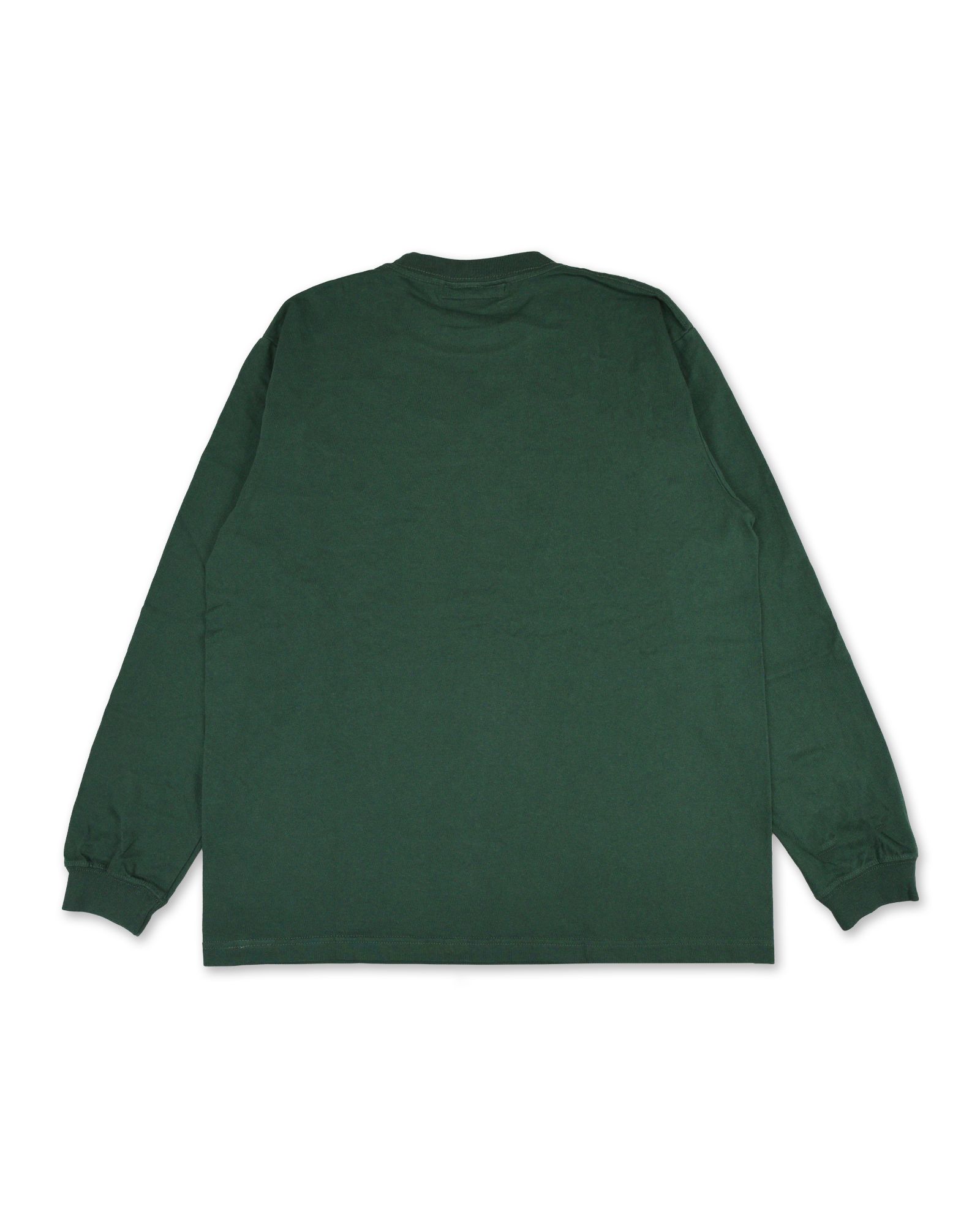 CLASSIC LOGO LS TEE (GREEN) / ロゴ プリント ロンT