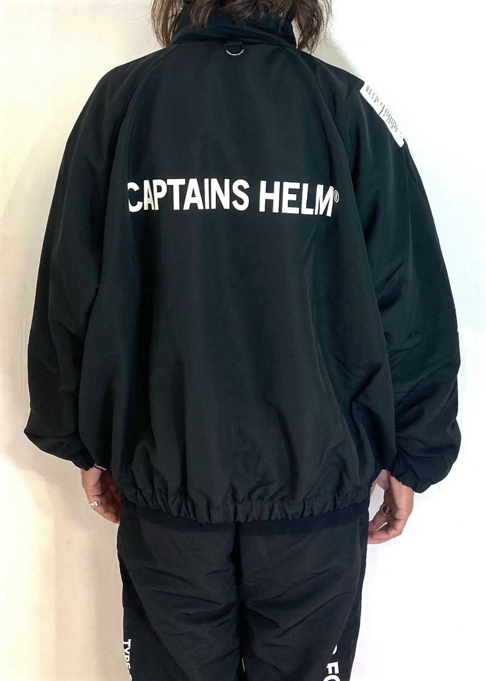 MIL SEEKERS NYLON JACKET (BLACK) / リップストップ ナイロン トラック ジャケット / セットアップ可能
