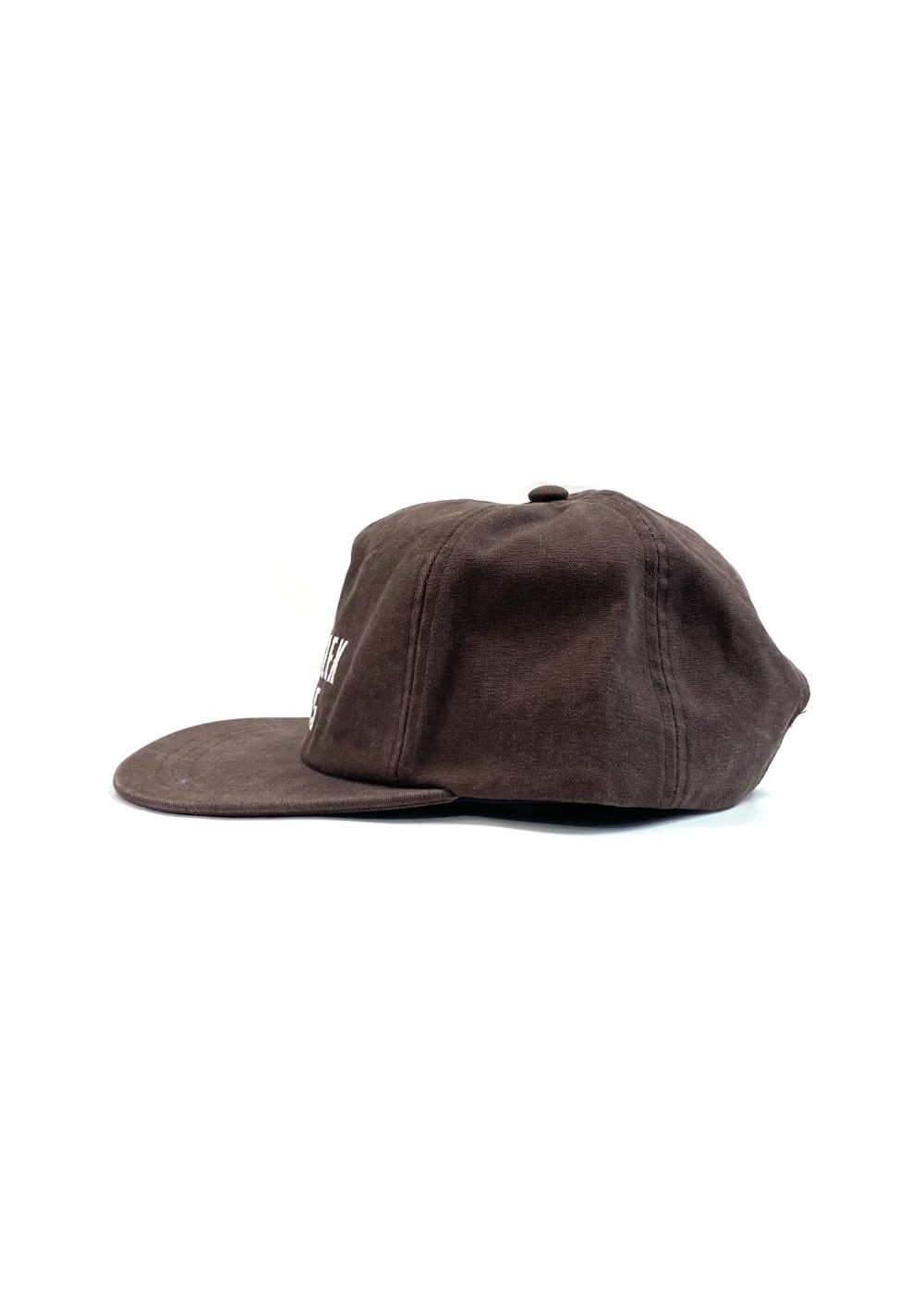 【ラスト1点】1995 OX Baseball CAP (Washed) (BROWN) / ロゴ刺繍 ダッドキャップ