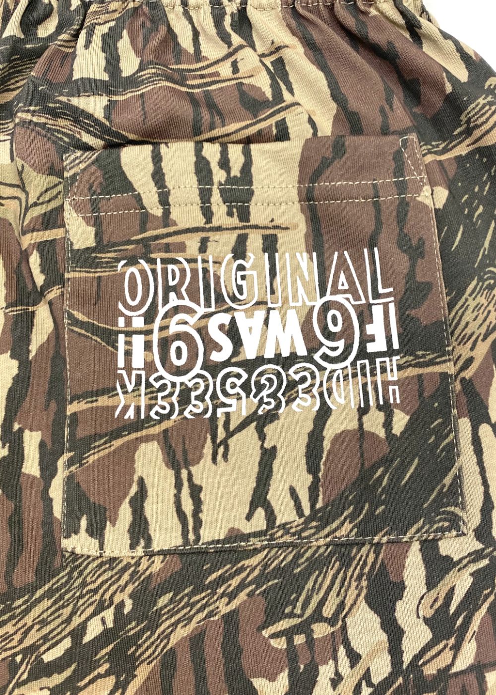 Original Jersey Short (CAMO) / 西浦徹 コラボ イージー ショーツ