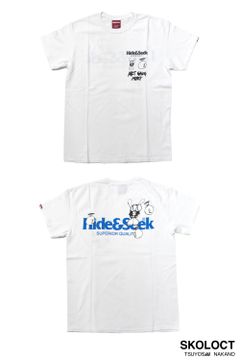 × SKOLOCT S/S Tee-2 (WHITE) / スコロクト コラボT