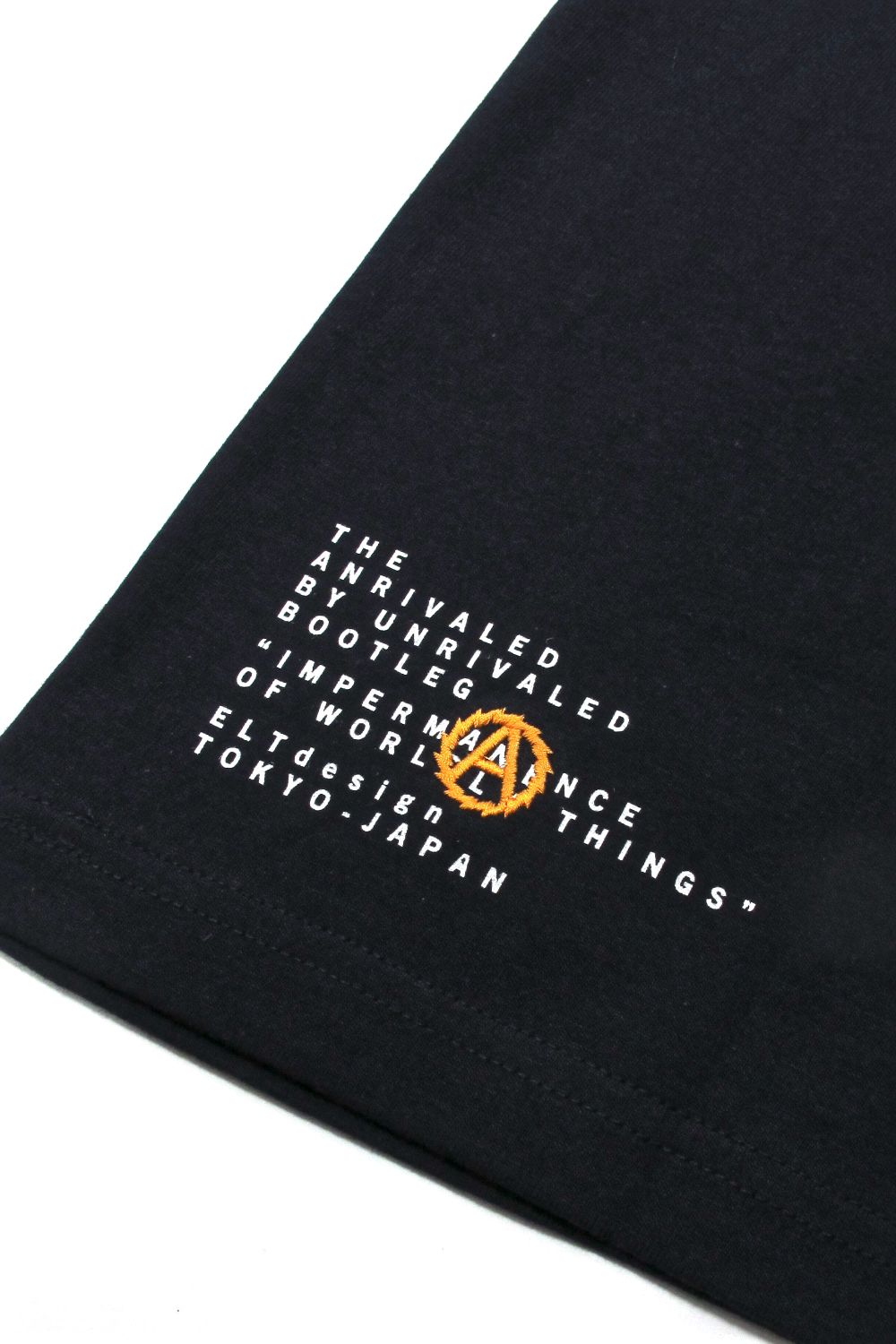 PRINT S/S TEE (NAVY) / アンライバルド コラボT