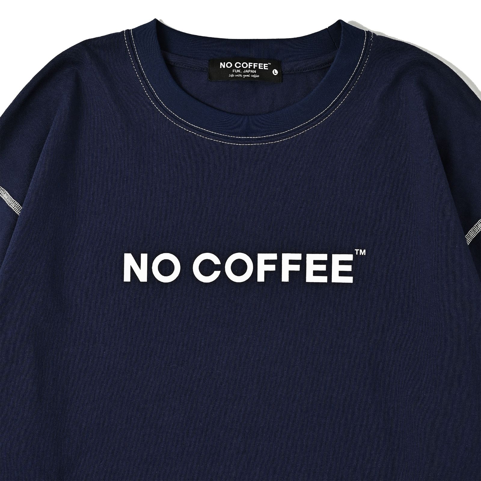ロゴプリントLS TEE (NAVY)