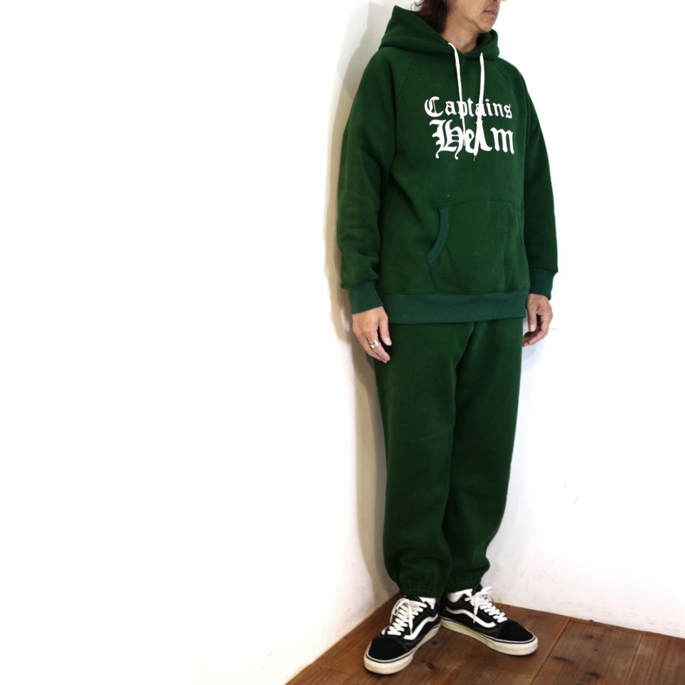 CAPTAINS HELM - 【ラスト1点】HELM LOCAL HOODIE (FOREST GREEN