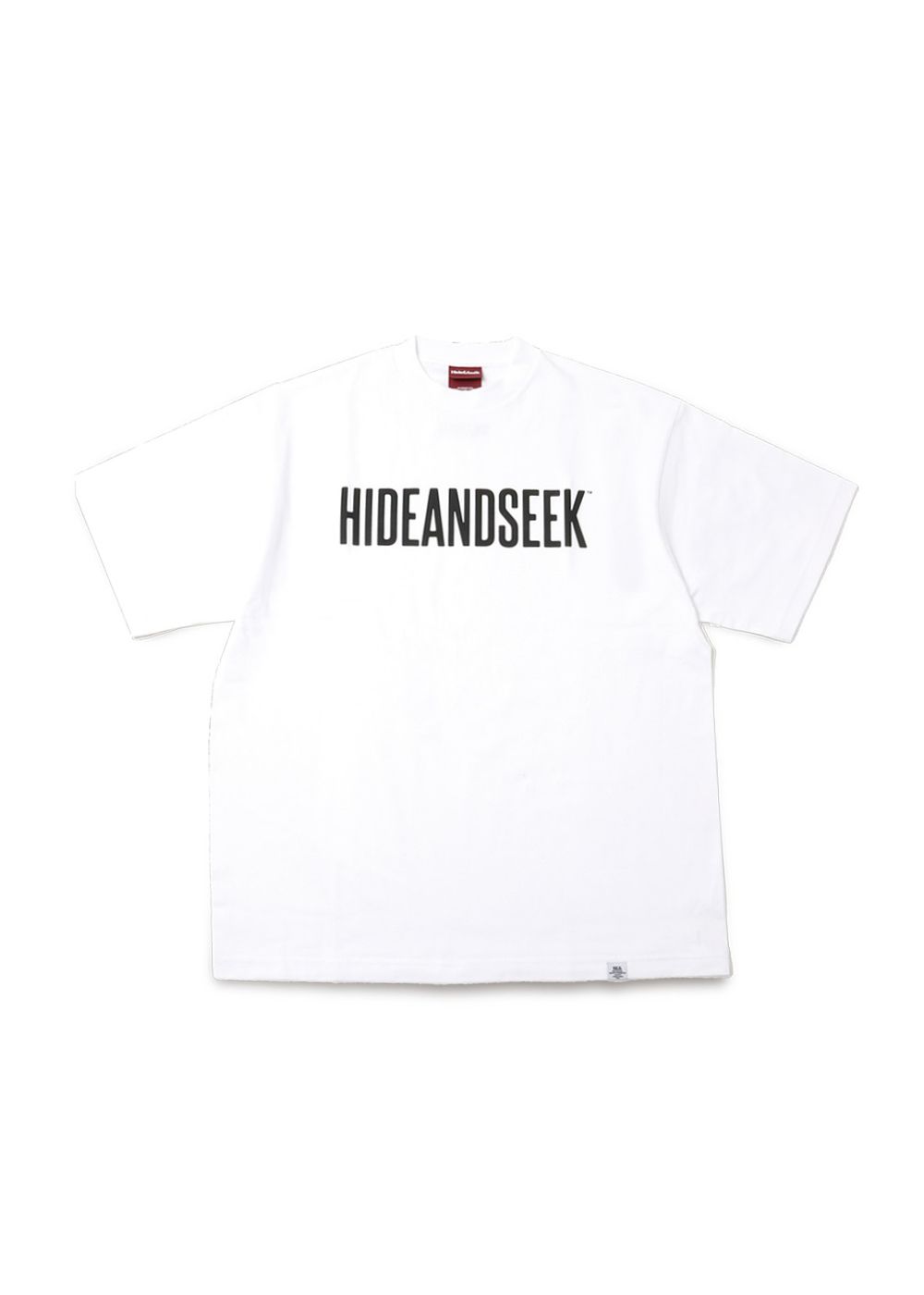 【ラスト1点】HAS Logo S/S Tee (BigSilhouette) (WHITE) / ヘビーオンス ワイド Tシャツ