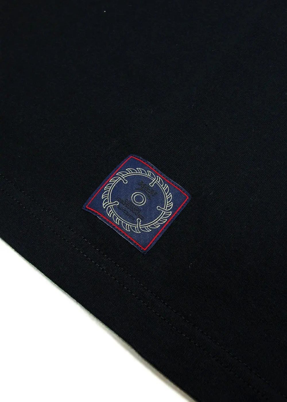 Edge Star Pocket Tee (BLACK) / バックプリント ポケットTシャツ