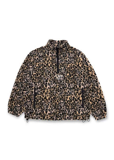 BOA HALF ZIP JACKET (PANTHER) / ボアフリース ハーフジップ トラックジャケット