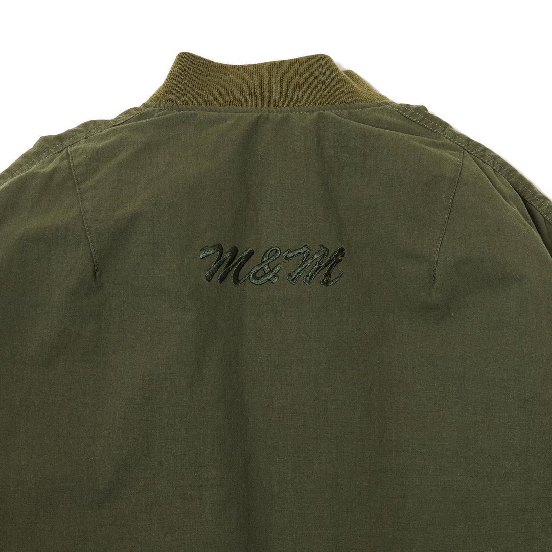 M&M CUSTOM PERFORMANCE - ×MASSES MA-1 JACKET (OLIVE) / マシス