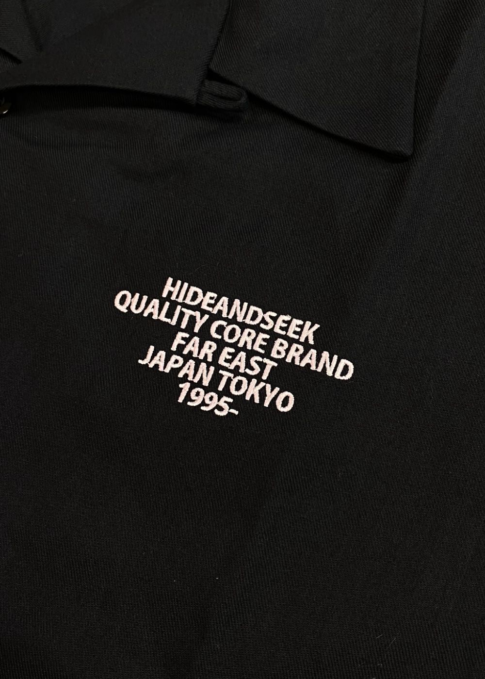 HIDE AND SEEK - H&S S/S Shirt (BLACK) / オリジナル オープン