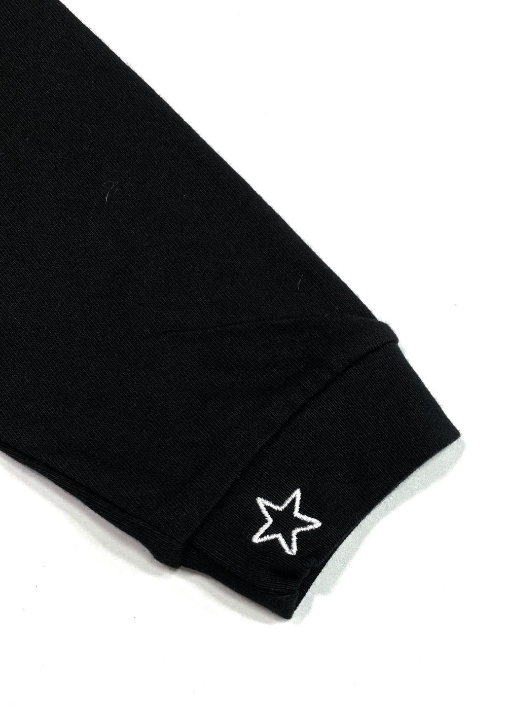 Brush Sign L/S Tee (BLACK) / プリントロンT