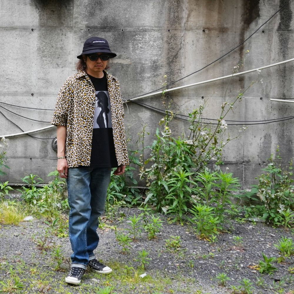 Leopard Print Flanne S.S Open Collar SH (BRT) / オリジナル レオパード アロハシャツ