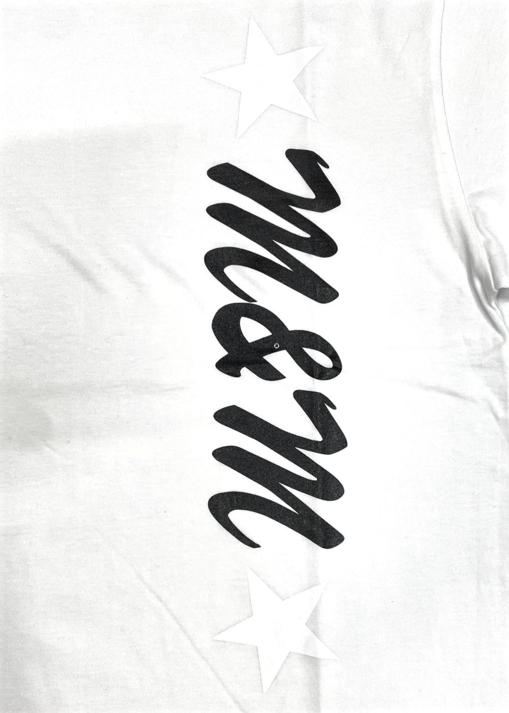 PRINT TEE (WHITE) / ロゴ プリント Tシャツ