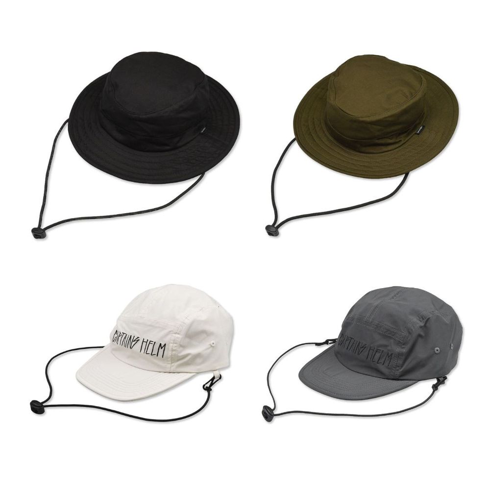 CAPTAINS HELM 新作販売告知 / 真夏に向けて快適仕様のHat&Capが登場。