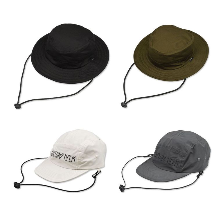 CAPTAINS HELM 新作販売告知 / 真夏に向けて快適仕様のHat&Capが登場。